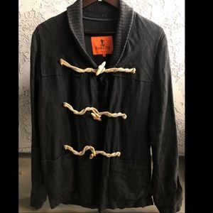 Barena Navy Toggle Jacket 50